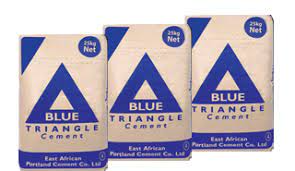 Blue triangle cement Kenya