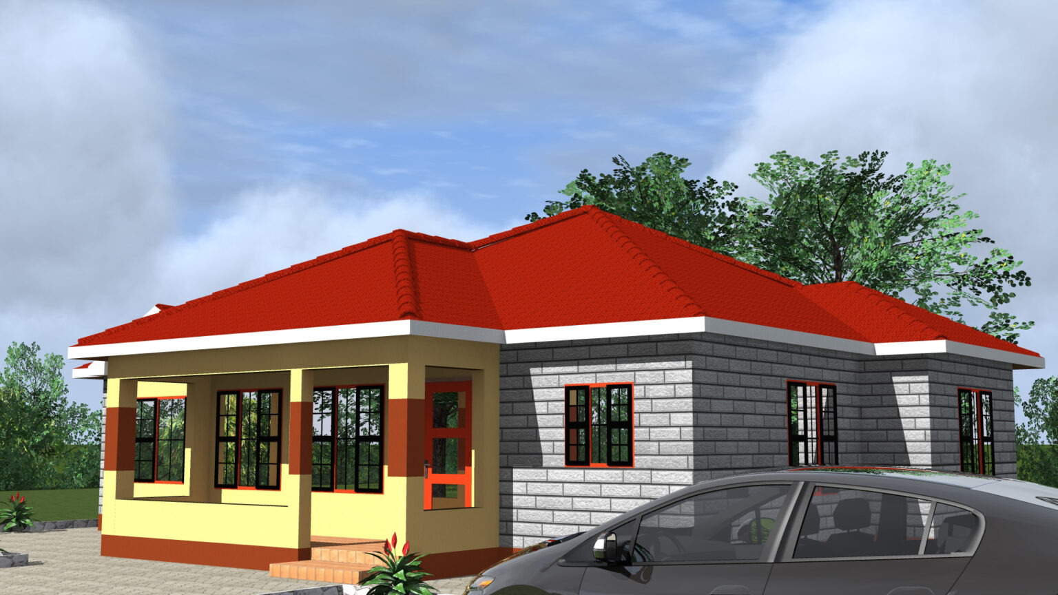 3 Bedrooms House Plans In Kenya PDFs Available 