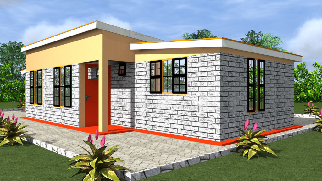 flat-roof-simple-3-bedroom-design-rmc13-ujenzi-forum