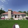Ensuite 3 bedroom house design side view