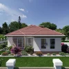 Ensuite 3 bedroom house design side view