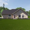 12.24M x 17.0M 3 bedrooms house design elevation 02