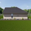 12.24M x 17.0M 3 bedrooms house design elevation 03