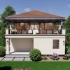4 bedroom maisonette back view