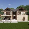 RMC36 4 bedrooms house design maisonette E-03