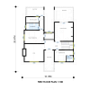 RMC36 4 bedrooms house design maisonette FIRST FLOOR PLAN