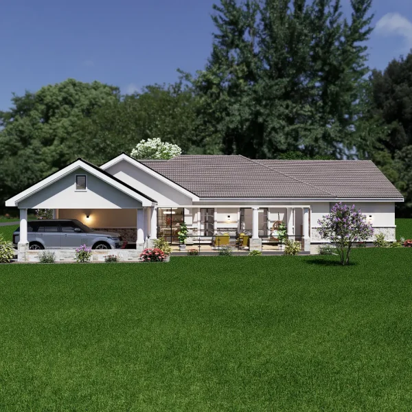 E-02 3 BEDROOM HOUSE DESIGN RMC38