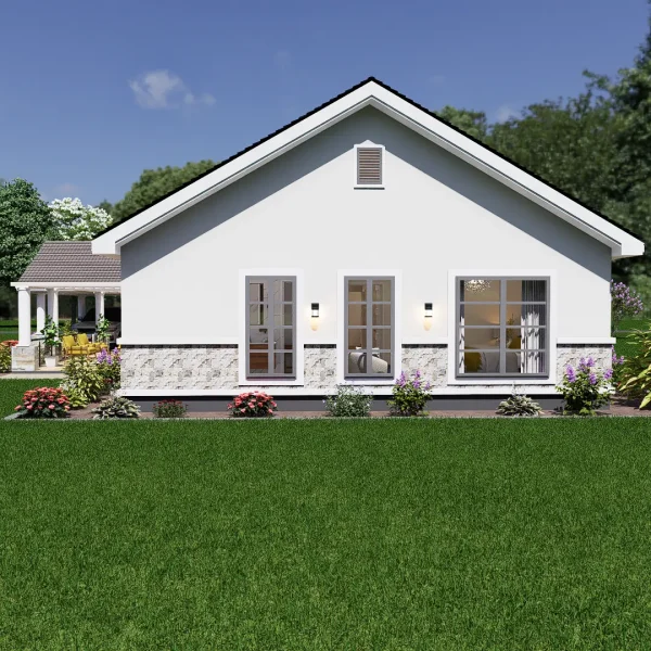E-03 3 BEDROOM HOUSE DESIGN RMC38