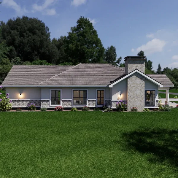 E-04 3 BEDROOM HOUSE DESIGN RMC38