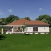 4 bedrooms bungalow house design elevation 04