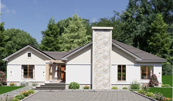 RMC44 4 Bedrooms house design E-01