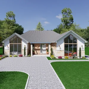 RMC47 4 bedroom house design E-01 RMC47 4 bedroom house design E-01