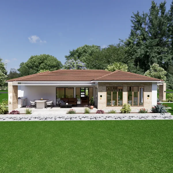 RMC45 3 bedrooms house design E-03 RMC45 3 bedrooms house design E-03
