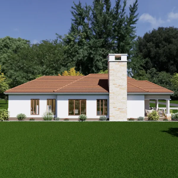 RMC46 3 Bedroom house design E-04