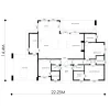 RMC45 3 bedroom house design floorplan RMC45 3 bedrooms house design floorplan