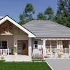 3 bedroom farmhouse design E-01
