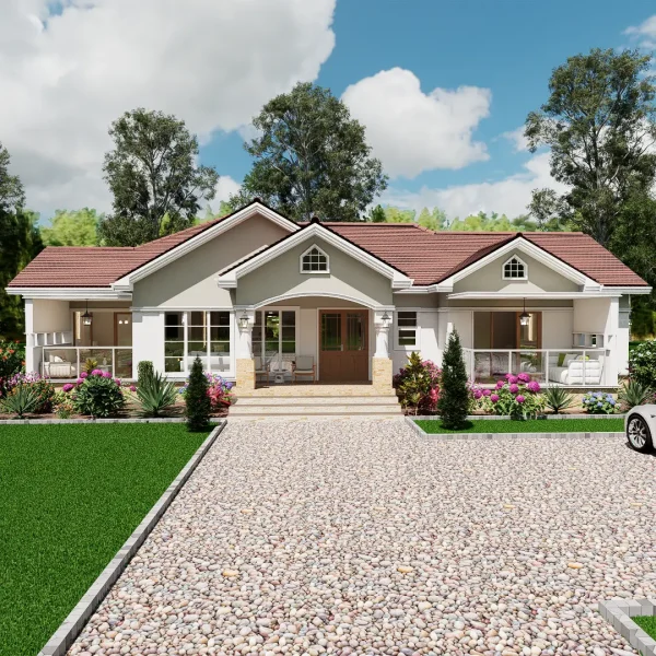 RMC58 4 Bedroom house design E-01