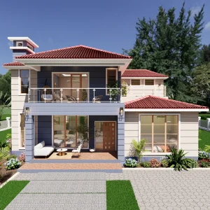 RMC55 3 Bedroom maisonette house design E-01 RMC55 3 Bedroom maisonette house design E-01