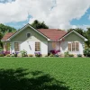 RMC 56 3 bedroom house design E-02 RMC 56 3 bedroom house design E-02
