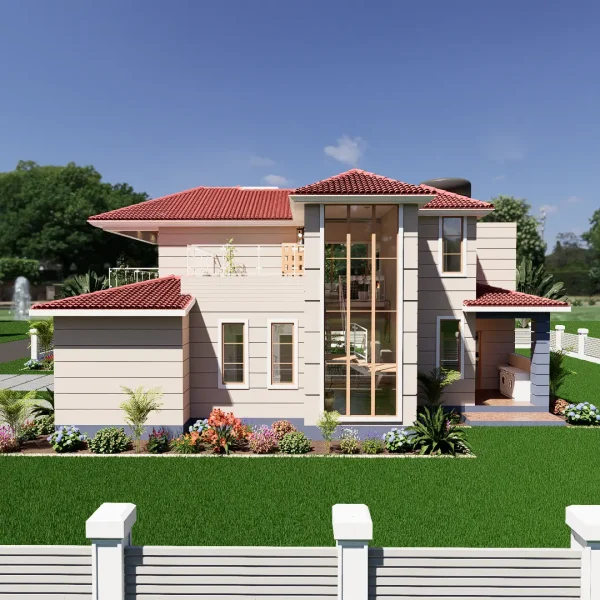 RMC55 3 Bedroom maisonette house design E-02 RMC55 3 Bedroom maisonette house design E-02