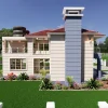 RMC55 3 Bedroom maisonette house design E-04 RMC55 3 Bedroom maisonette house design E-04