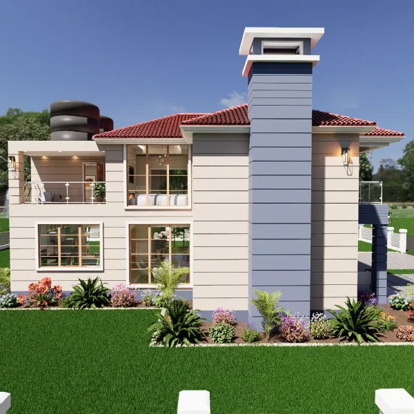 RMC55 3 Bedroom maisonette house design E-04 RMC55 3 Bedroom maisonette house design E-04