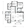 RMC 56 3 bedroom house design floorplan layout RMC 56 3 bedroom house design floorplan layout