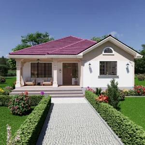RMC62 2 bedrooms house design E-01 RMC62 2 bedrooms house design E-01