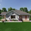 RMC59 small 3 bedroom house design E-02