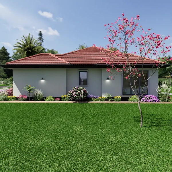 RMC61 Modern 3 bedrooms house design E-02 RMC61 Modern 3 bedrooms house design E-02