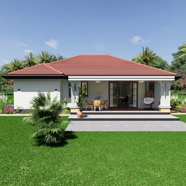 RMC61 Modern 3 bedrooms house design E-03 RMC61 Modern 3 bedrooms house design E-03