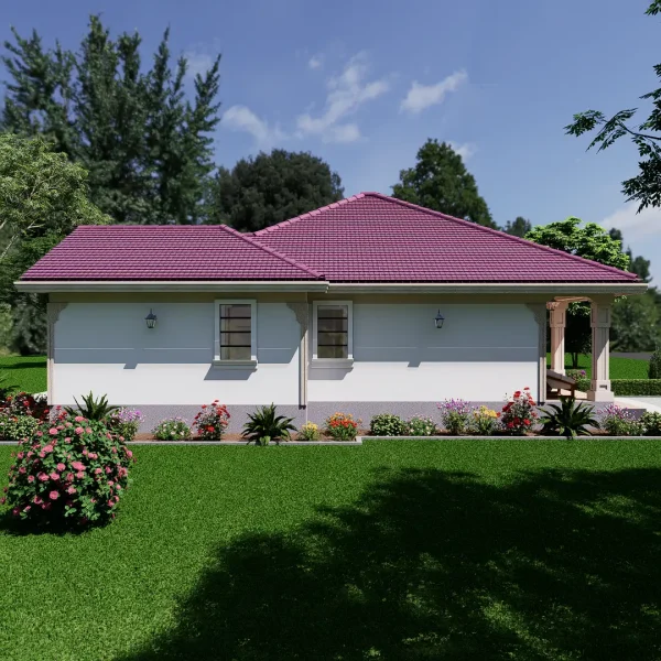 RMC62 2 bedrooms house design E-04